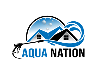 Aqua Nation  logo design by cintoko