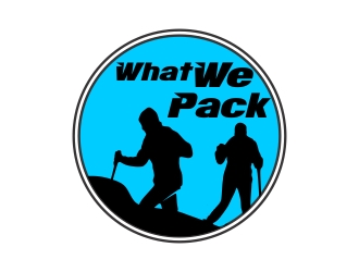 What We Pack logo design by mckris