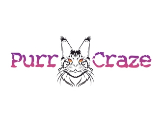 Purr Craze logo design by DreamLogoDesign