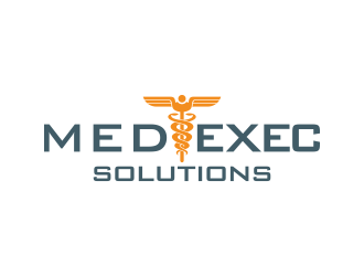 Med-Exec Solutions logo design by pakNton