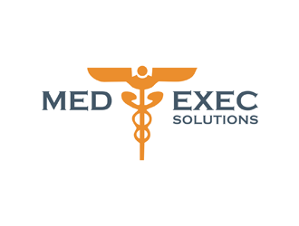 Med-Exec Solutions logo design by johana