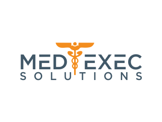 Med-Exec Solutions logo design by oke2angconcept