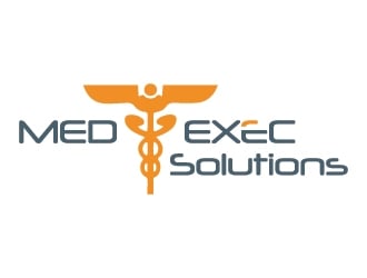 Med-Exec Solutions logo design by Lovoos