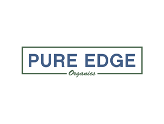 Pure Edge Organics logo design by johana