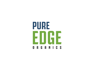 Pure Edge Organics logo design by kevlogo
