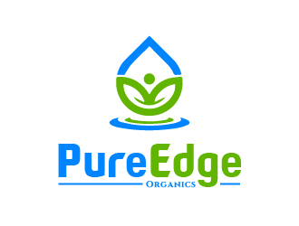 Pure Edge Organics logo design by yaya2a