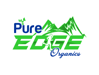 Pure Edge Organics logo design by ROSHTEIN