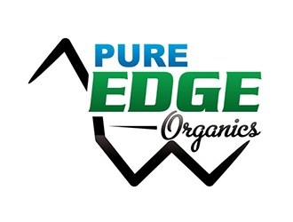 Pure Edge Organics logo design by logoguy