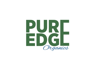 Pure Edge Organics logo design by logolady