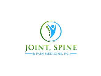 Joint, Spine & Pain Medicine, P.C. logo design by bomie