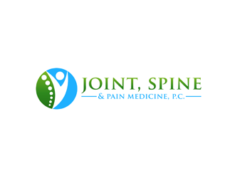 Joint, Spine & Pain Medicine, P.C. logo design by bomie