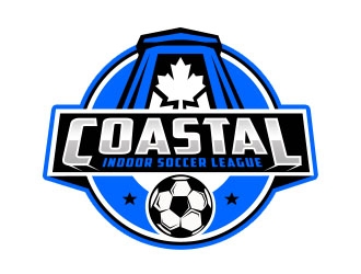 Coastal Indoor Soccer League logo design by Benok