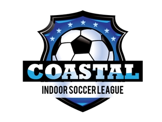 Coastal Indoor Soccer League logo design by logoguy