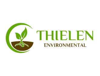 Thielen Environmental  logo design by yaya2a