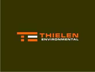 Thielen Environmental  logo design by rdbentar