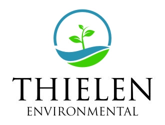 Thielen Environmental  logo design by jetzu