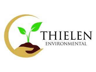 Thielen Environmental  logo design by jetzu