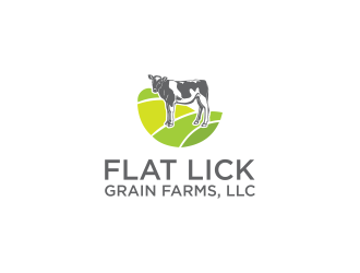 Flat Lick Grain Farms, LLC logo design by RIANW