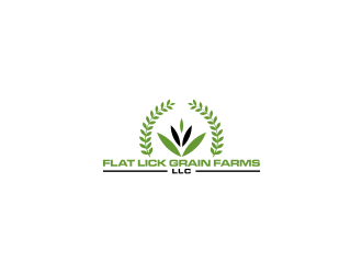 Flat Lick Grain Farms, LLC logo design by blessings