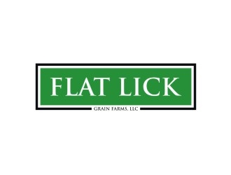 Flat Lick Grain Farms, LLC logo design by EkoBooM