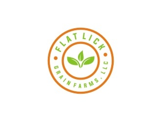 Flat Lick Grain Farms, LLC logo design by EkoBooM