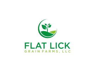 Flat Lick Grain Farms, LLC logo design by kaylee