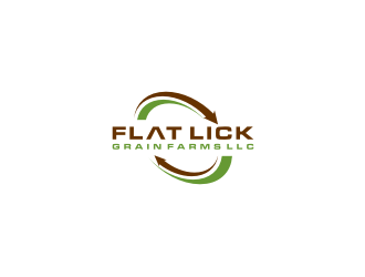 Flat Lick Grain Farms, LLC logo design by bricton