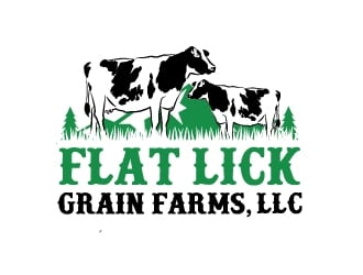 Flat Lick Grain Farms, LLC logo design by cybil