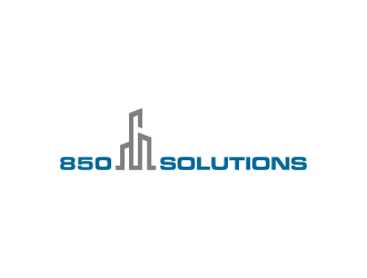 850 SOLUTIONS logo design by salis17