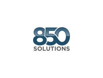 850 SOLUTIONS logo design by agil