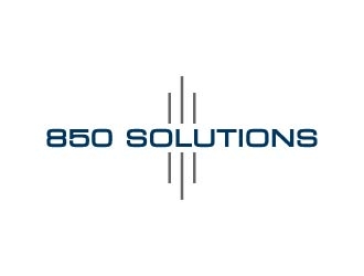 850 SOLUTIONS logo design by maserik