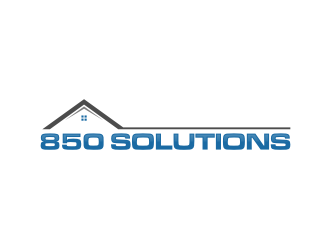 850 SOLUTIONS logo design by asyqh