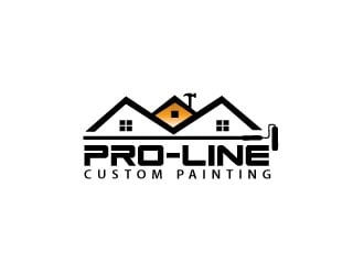 Pro-Line Custom Painting Logo Design