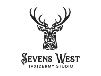 Sevens West Taxidermy Studio logo design by nehel