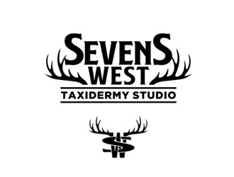 Sevens West Taxidermy Studio logo design by jagologo
