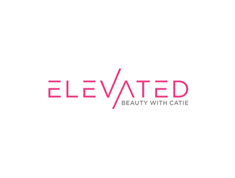 Elevated Beauty with Catie  logo design by bomie