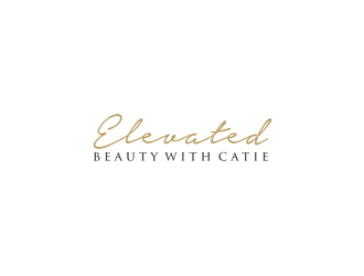 Elevated Beauty with Catie  logo design by bricton