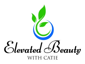 Elevated Beauty with Catie  logo design by jetzu