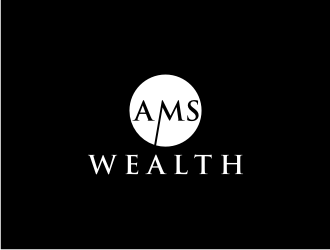 AMS Wealth  logo design by bricton