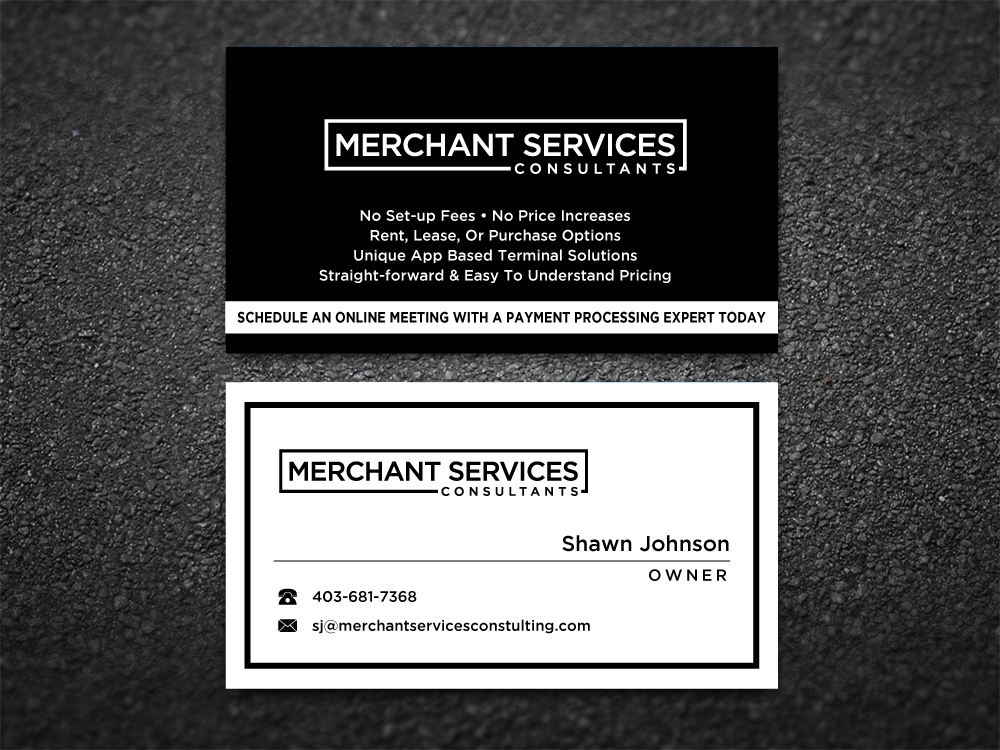 Merchant Services Consulting logo design by labo