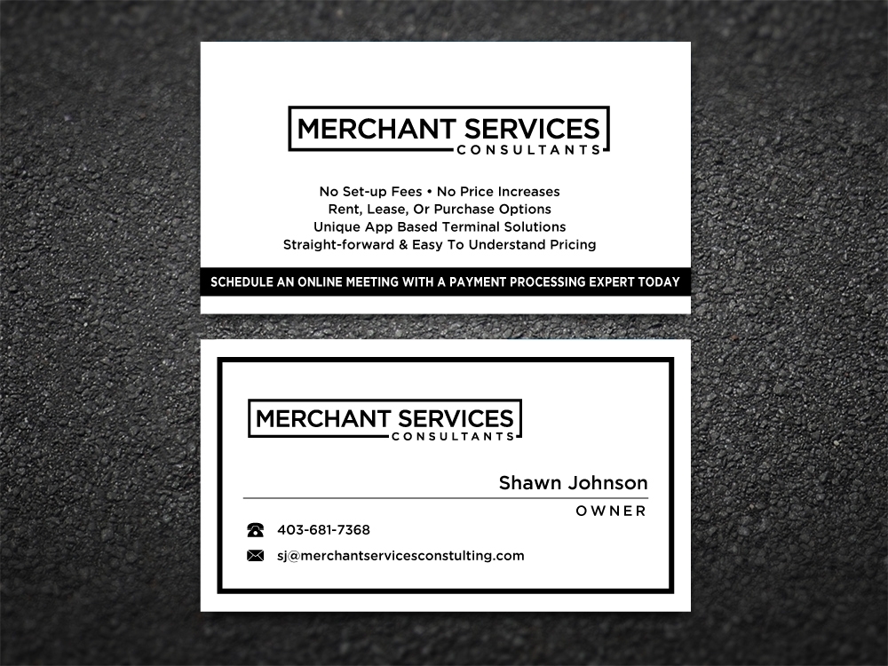 Merchant Services Consulting logo design by labo