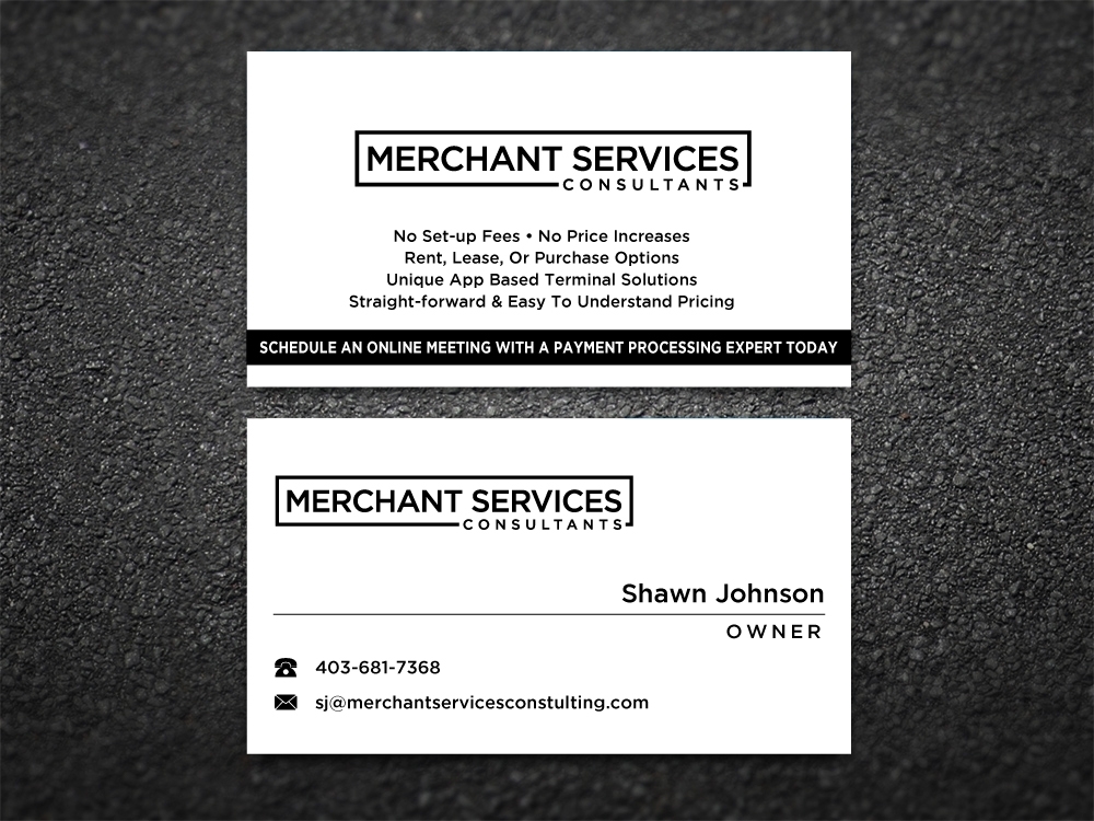 Merchant Services Consulting logo design by labo