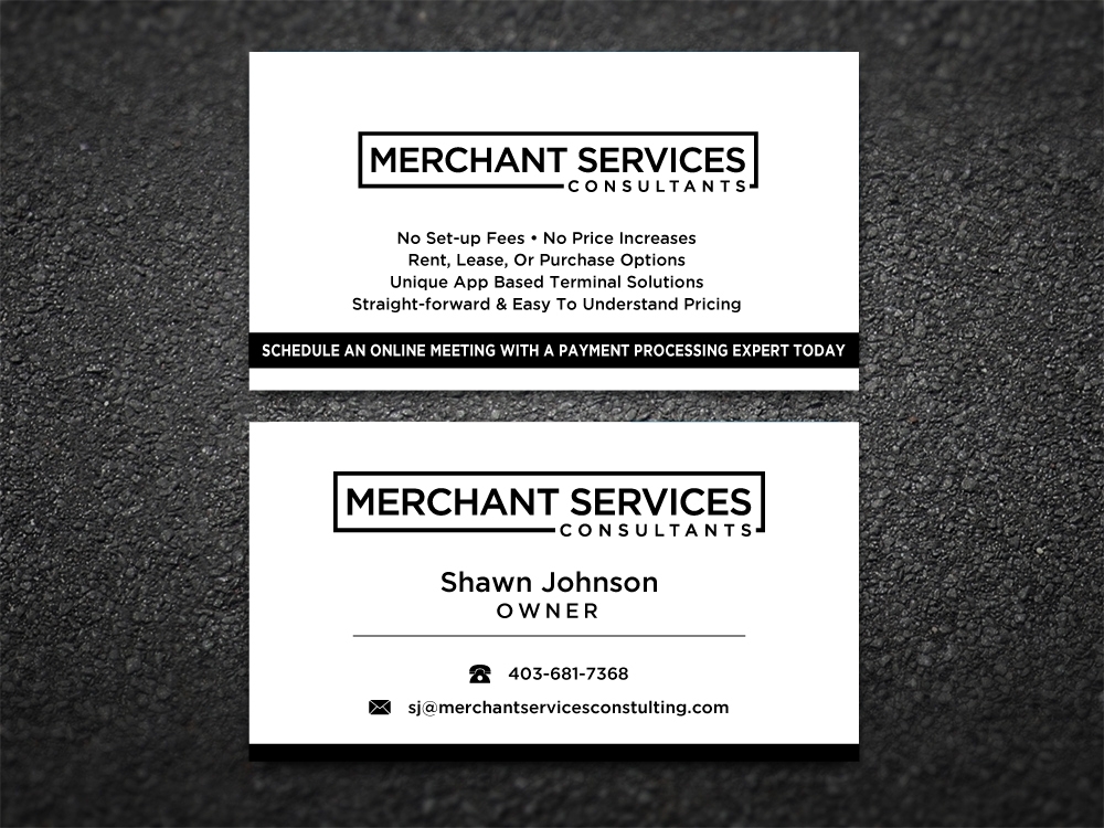 Merchant Services Consulting logo design by labo