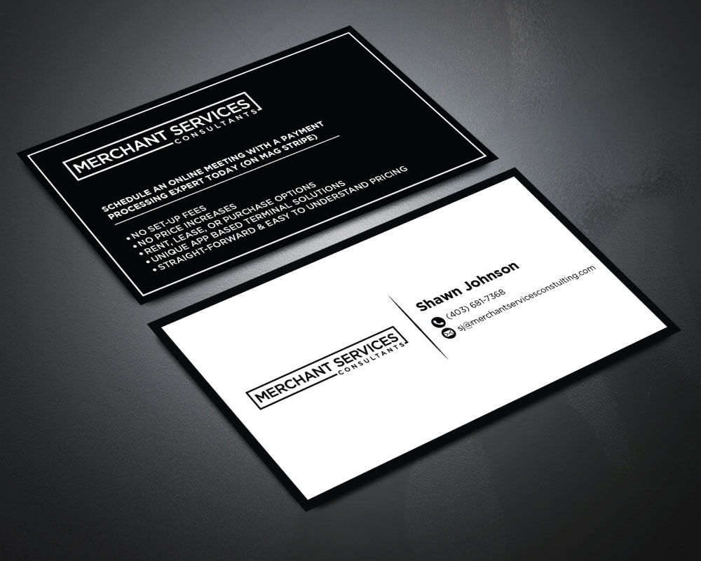Merchant Services Consulting logo design by Boomstudioz