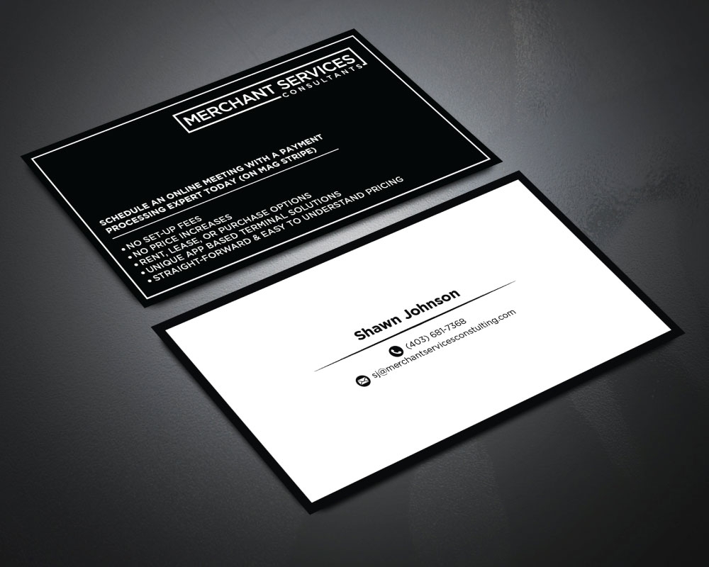 Merchant Services Consulting logo design by Boomstudioz