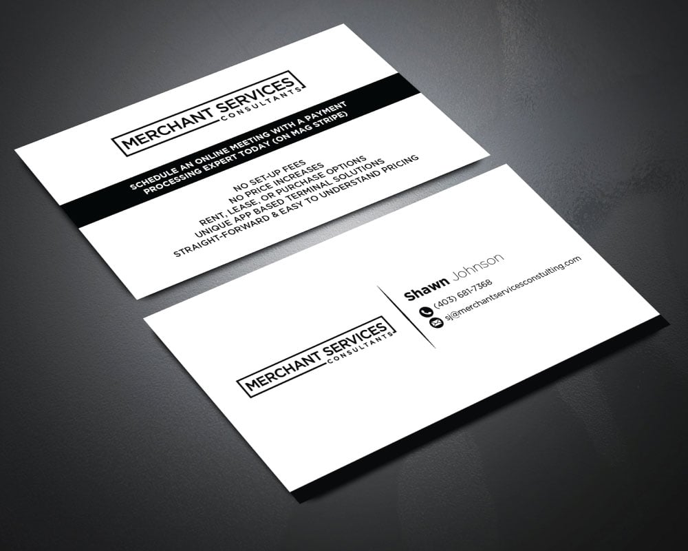 Merchant Services Consulting logo design by Boomstudioz