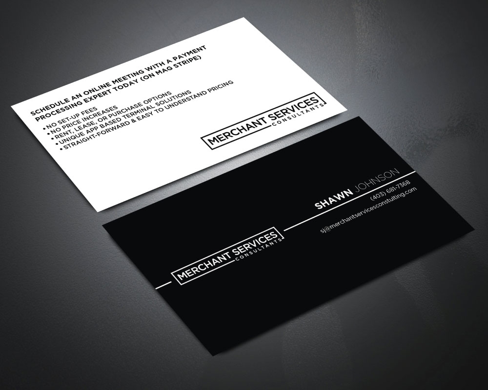 Merchant Services Consulting logo design by Boomstudioz