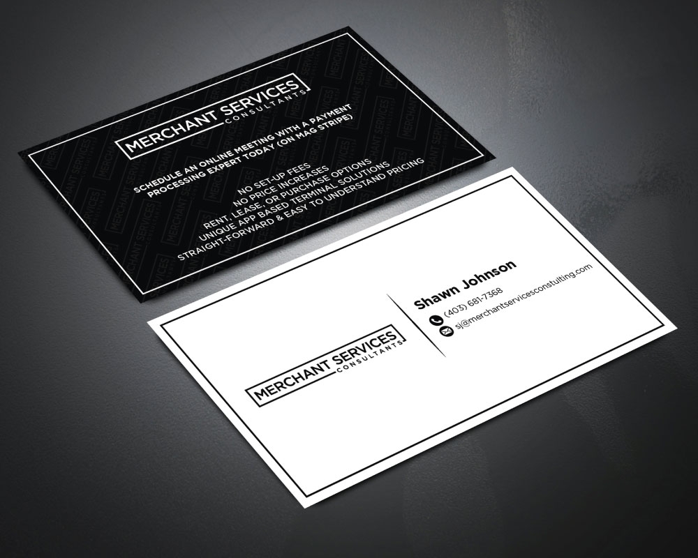 Merchant Services Consulting logo design by Boomstudioz