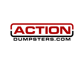 ACTION HAULING DUMPSTER SERVICE logo design by maseru