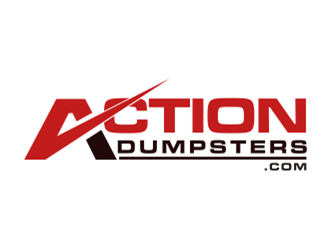 ACTION HAULING DUMPSTER SERVICE logo design by sheilavalencia